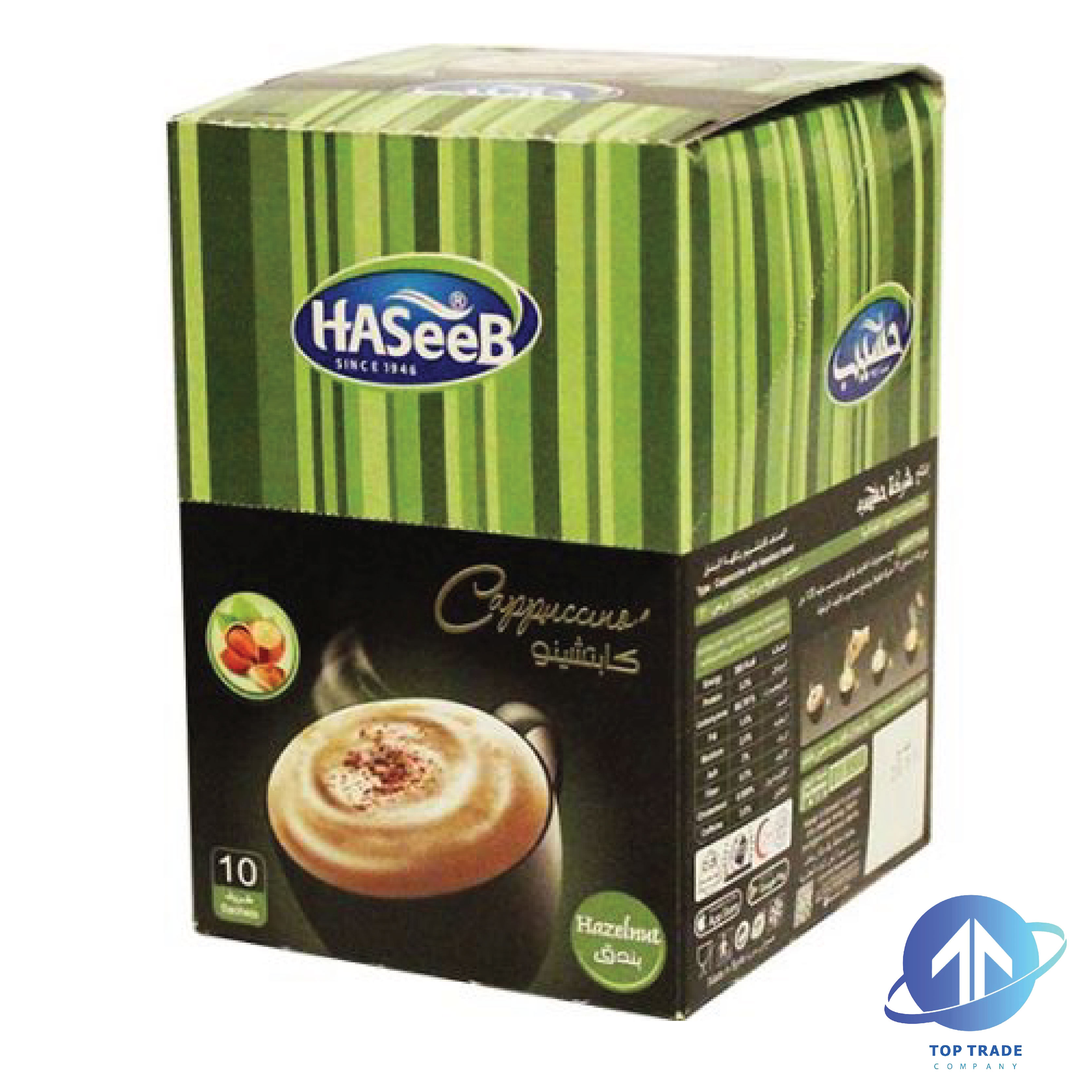 Haseeb Cappuccino Hazelnut 170gr